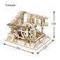 circuit bille cog dimensions