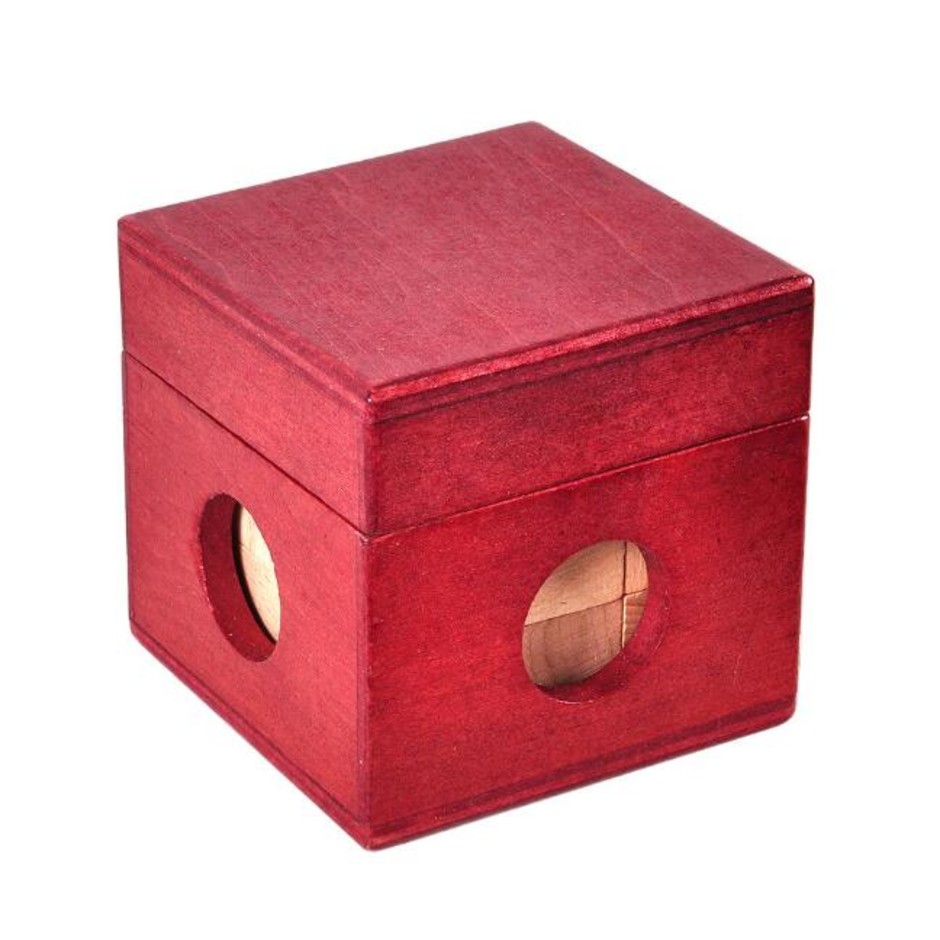 jeux en bois cube en boîte