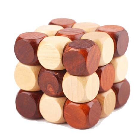 casse tête en bois magic cube