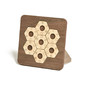 jeux en bois puzzle hexagone formes