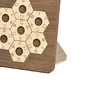 jeux en bois puzzle hexagone formes