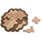 jeux en bois puzzle arrondi