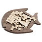 tangram en bois poisson
