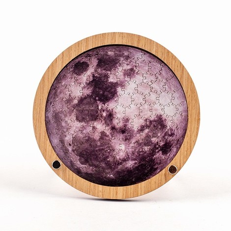 puzzle en bois lune