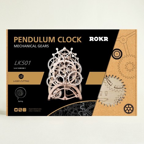 puzzle 3d horloge