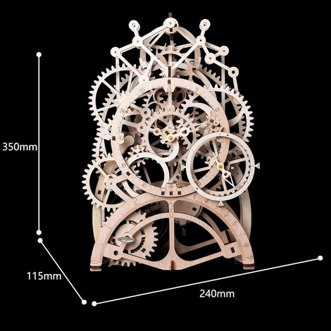 puzzle 3d horloge