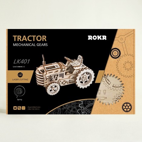 puzzle 3d tracteur