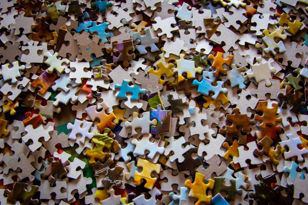 Les pièces d'un puzzle