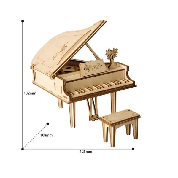 Puzzle 3D - Piano à Queue – Image 2