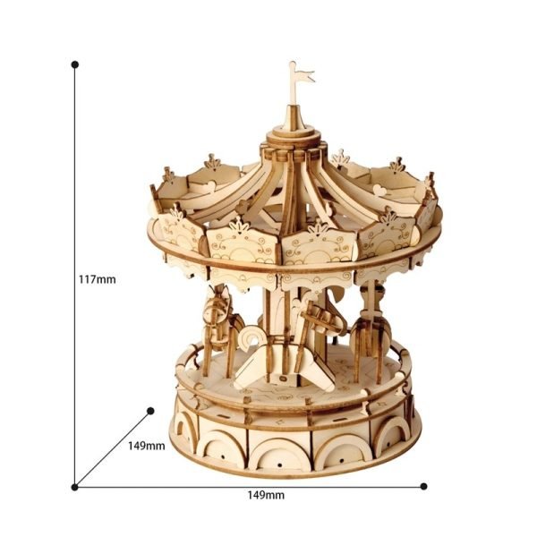 Puzzle 3D - Manège – Image 2