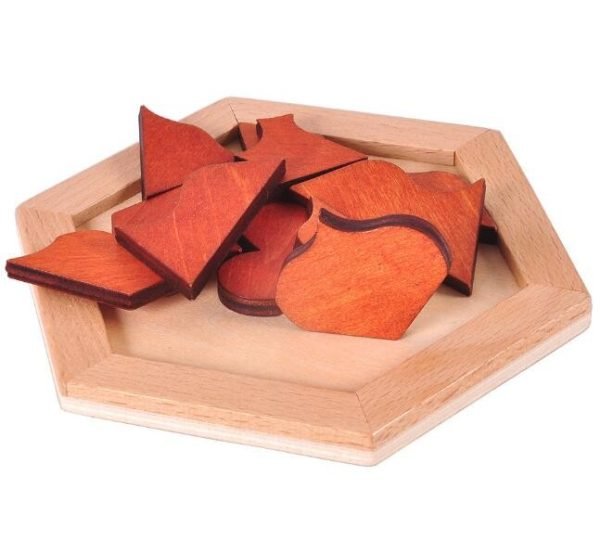 Jeux en Bois - Tangram Fleur – Image 2