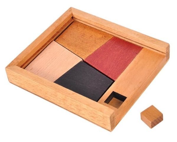 Casse Tête en Bois - Tangram 4 pièces – Image 3