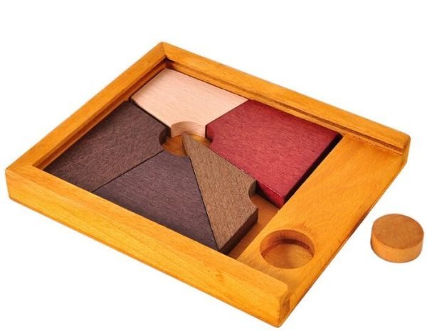 Casse Tête en Bois - Tangram Circle – Image 4