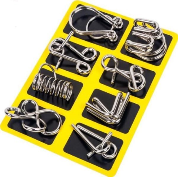 Coffret Casse Tête Métal - 8 Casse-tête confirmé