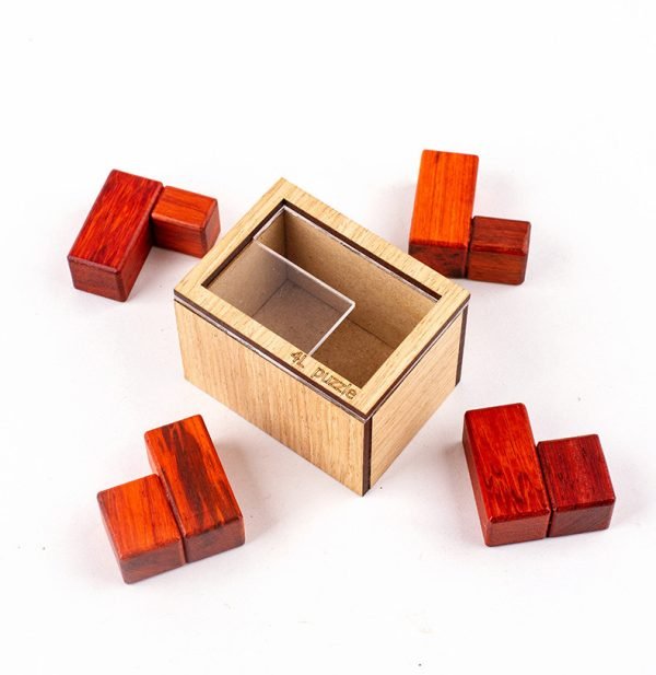 Casse Tête en Bois - Boîte