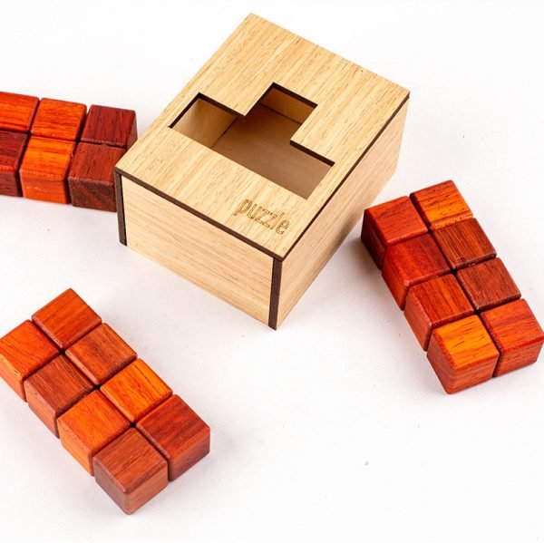 Casse Tête en Bois - Boîte Bois – Image 2