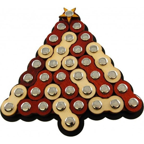 Casse Tête en Bois - Arbre de noël