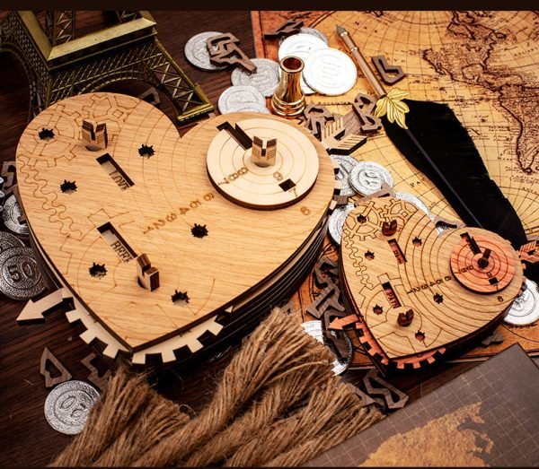 Casse Tête en Bois - Cœur love box – Image 5