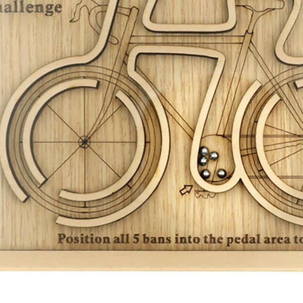 Casse Tête en Bois - Vélo & billes – Image 3