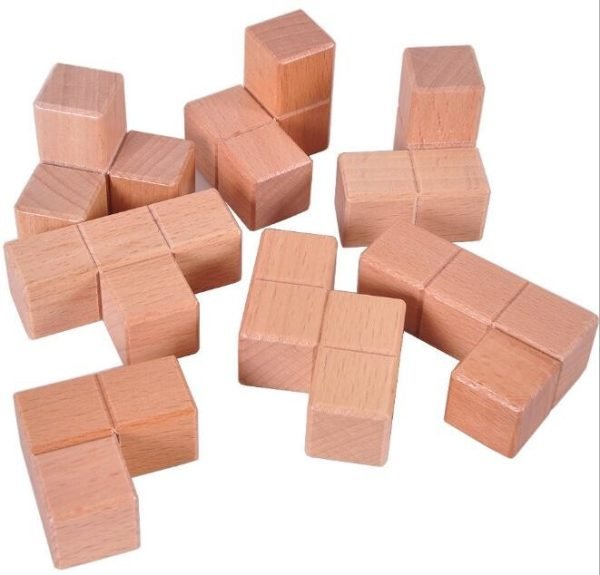Casse Tête en Bois - Cube en bois – Image 3