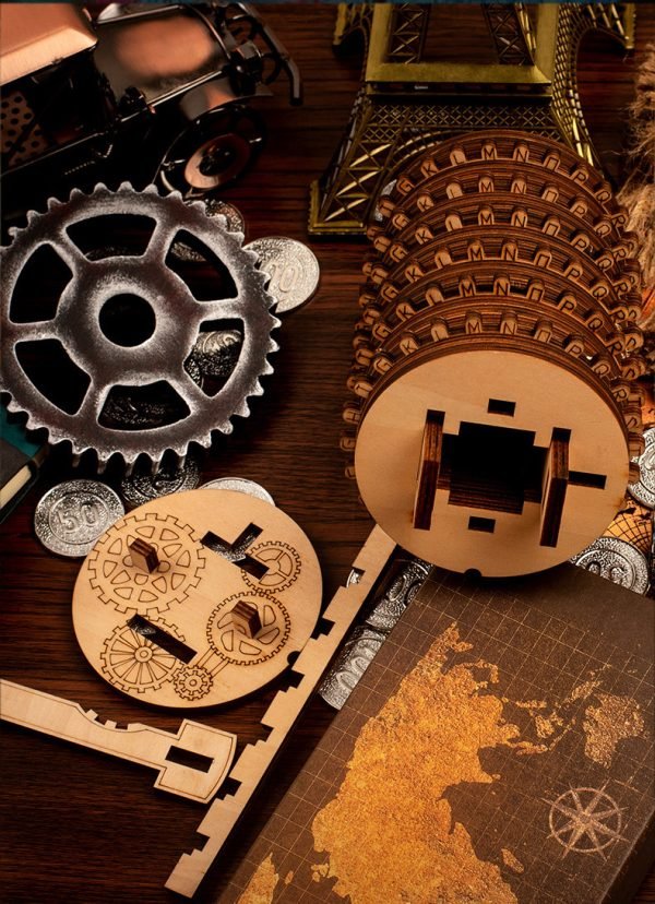Casse Tête en Bois - Cryptex – Image 6