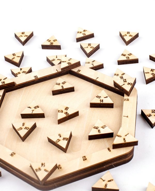 Jeux en Bois - Puzzle Triomino – Image 2