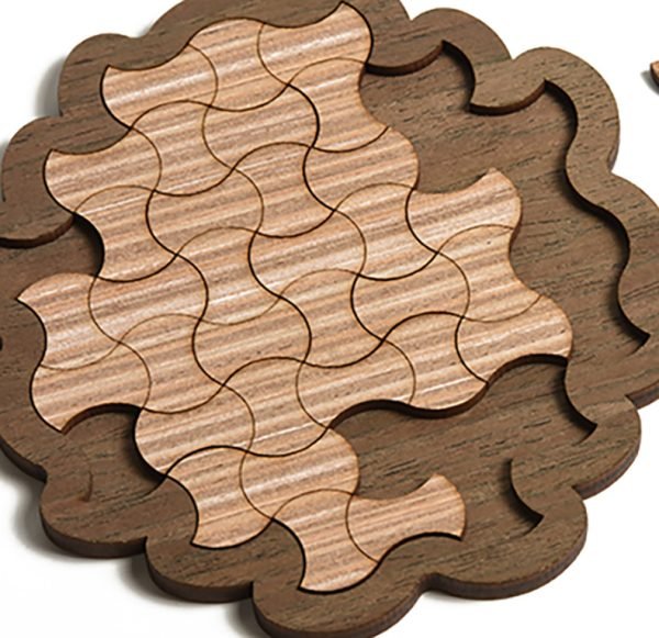 Jeux en Bois - Puzzle Arrondi – Image 4
