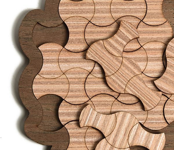 Jeux en Bois - Puzzle Arrondi – Image 2