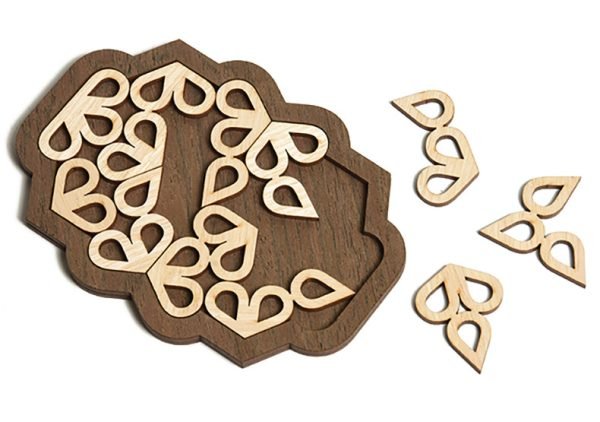 Jeux en Bois - Puzzle Goutte d'eaux