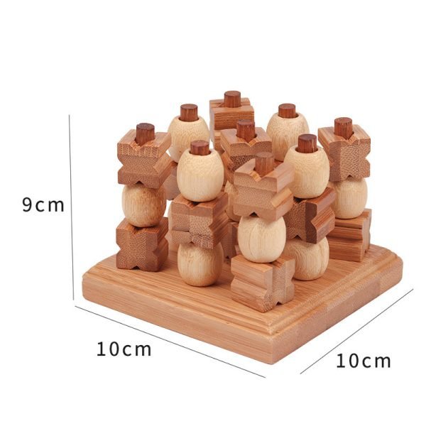 Jeux en Bois - Morpion 3D – Image 3