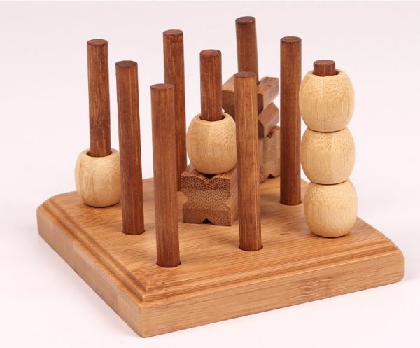 Jeux en Bois - Morpion 3D – Image 2