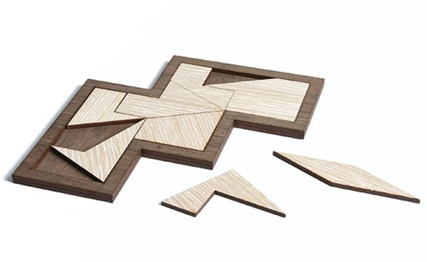 Tangram en Bois - Escalier