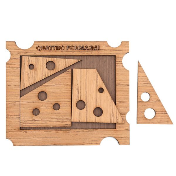 Tangram en Bois - Quatre Fromage – Image 4