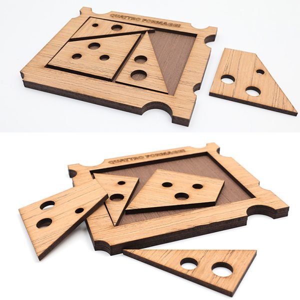 Tangram en Bois - Quatre Fromage – Image 3