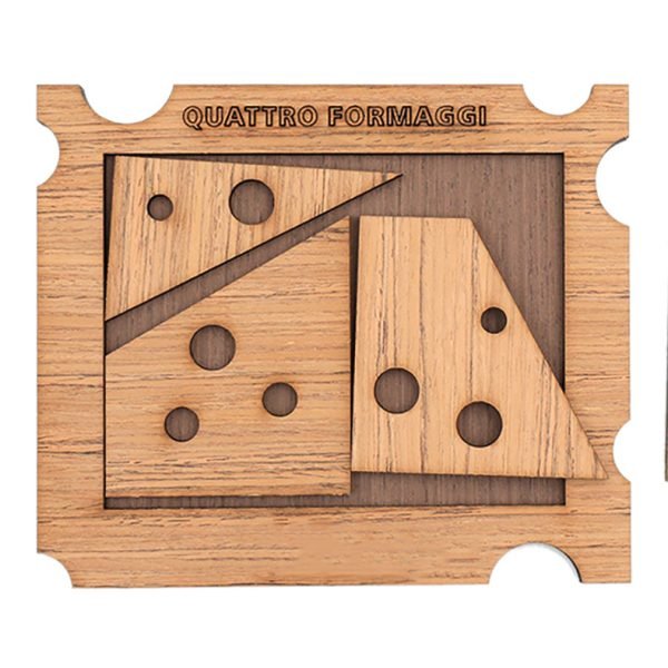 Tangram en Bois - Quatre Fromage – Image 2