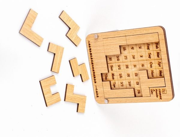 Tangram en Bois - Calendrier