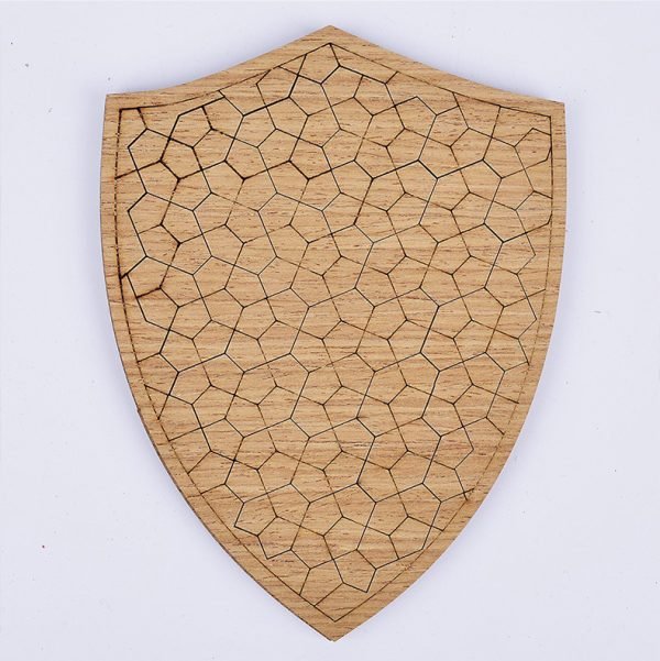 Tangram en Bois - Blason