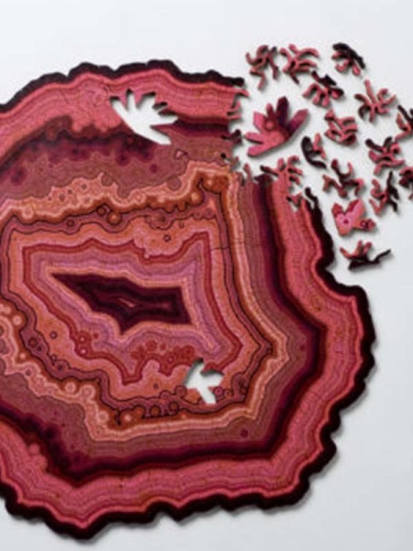 Puzzle en Bois - Agate Rouge – Image 2