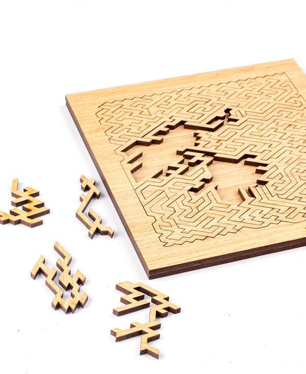 Puzzle en Bois - Châtaigne – Image 2
