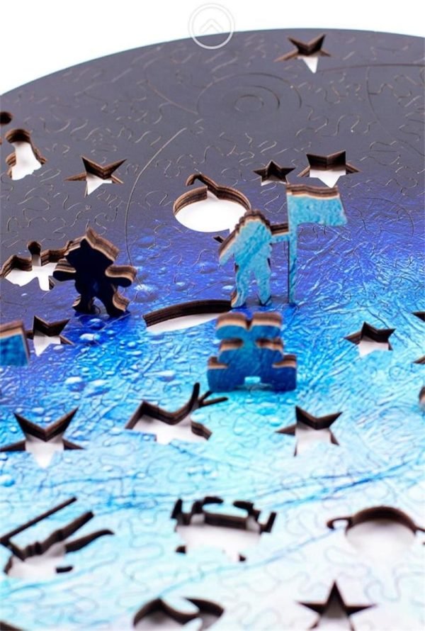 Puzzle en Bois - Neptune +200 pièces – Image 3