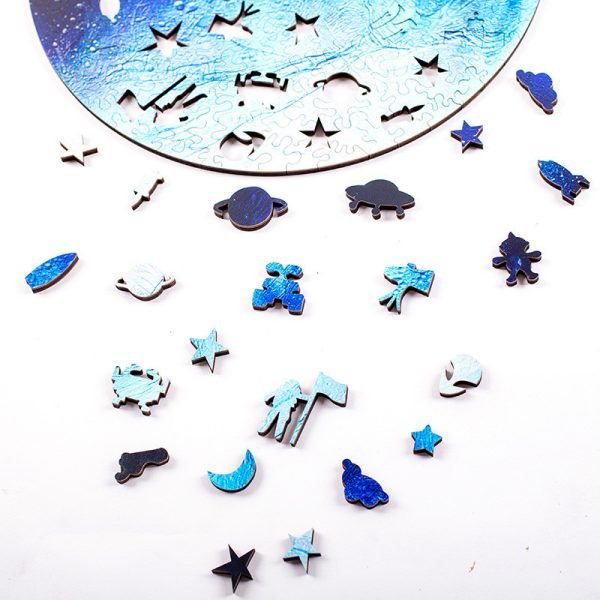 Puzzle en Bois - Neptune +200 pièces – Image 2