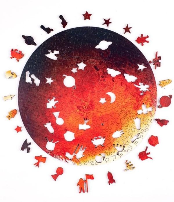 Puzzle en Bois - Mars +200 pièces