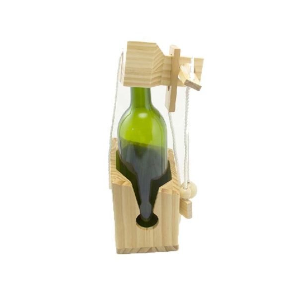 Casse Tête en Bois - Bouteille