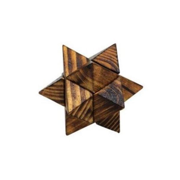 Casse Tête en Bois - Étoile