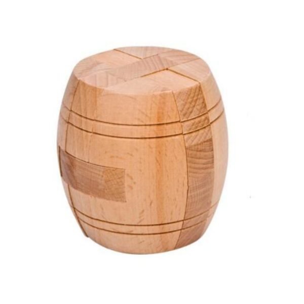 Casse Tête en Bois - Tonneau En Bois