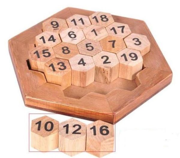 Jeux en Bois - Puzzle Nombre Aristote – Image 2