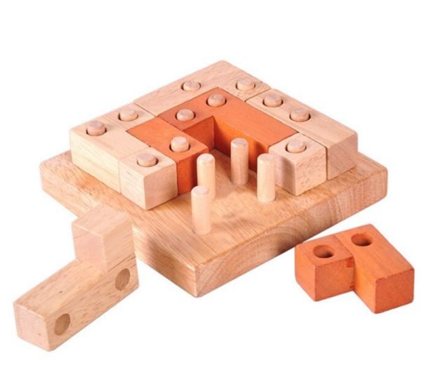 Jeux en Bois - Carré à Trou